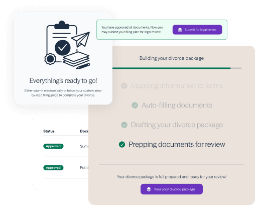 Legal documents illustration